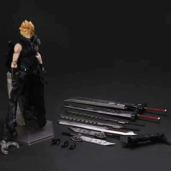 Play Arts 7 Sephiroth Cloud Tifa Action Figures 25cm 3 | PricZone