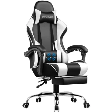 GTPLAYER Gaming Chair with Footrest and Lumbar Support 1 | PricZone