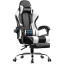 GTPLAYER Gaming Chair with Footrest and Lumbar Support