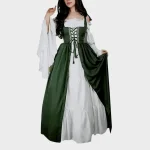 Plus Size Vintage Witch Costume Halloween Dress 4 | PricZone