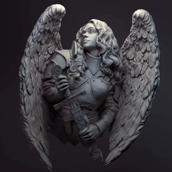 Saint Angel 1 10 Scale Female Warrior Bust Kit 2 | PricZone