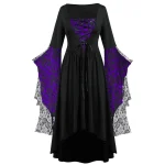 Plus Size Vintage Gothic Witch Dress for Women 3 | PricZone