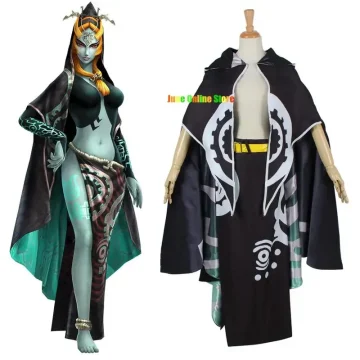 Midna Cosplay Cloak Skirt Set for Women 1 | PricZone