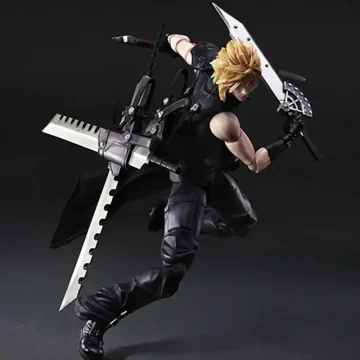 Play Arts 7 Sephiroth Cloud Tifa Action Figures 25cm 2