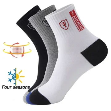 Breathable Cotton Bamboo Socks 10 Pairs 2