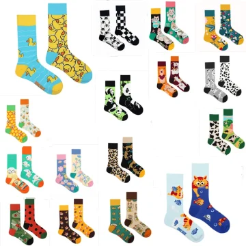 Colorful Animal Cotton Socks 1