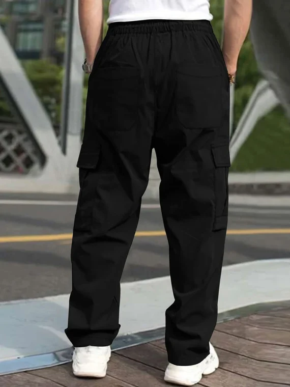 Loose Cargo Pants with Drawstring Waist 2 | PricZone