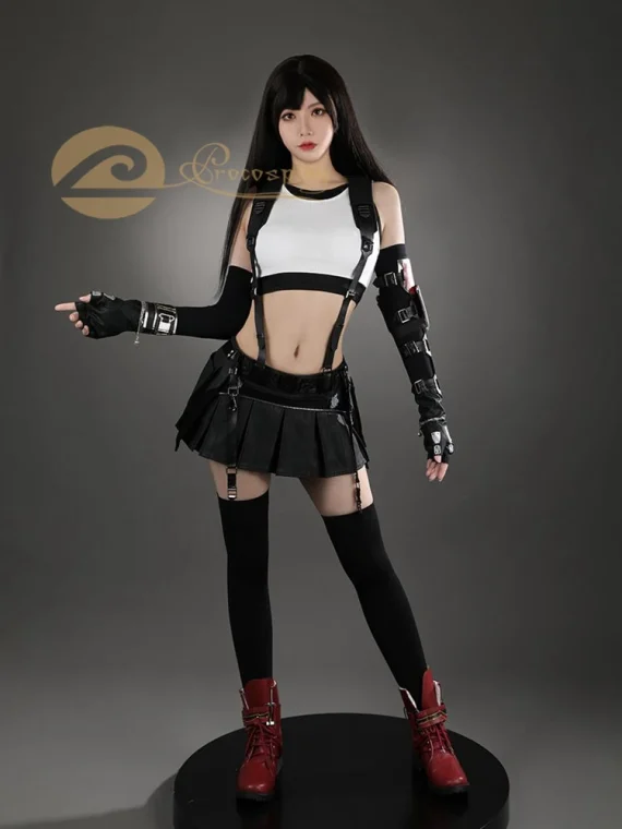 Tifa Lockhart Cosplay Costume FF VII Rebirth Outfit 2 | PricZone