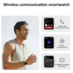 IOWODO Smart Watch with Bluetooth Calling and 185 inch HD Touch 2 | PricZone