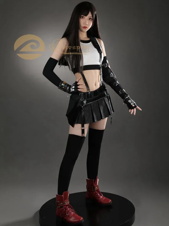 Tifa Lockhart Cosplay Costume FF VII Rebirth Outfit 3 | PricZone