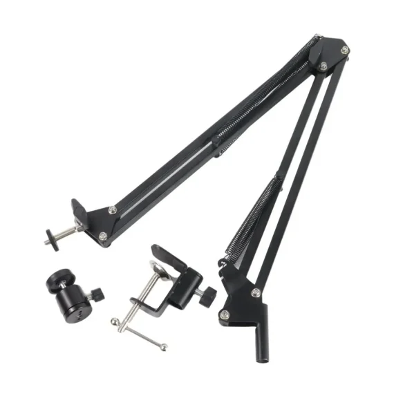 Adjustable Webcam Stand with Desk Clamp Mount 3 | PricZone