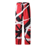 Casual Printed Lace Up Pants with Pockets 4 | PricZone