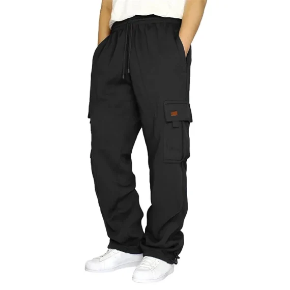 Loose Cargo Pants with Drawstring Waist 1 | PricZone