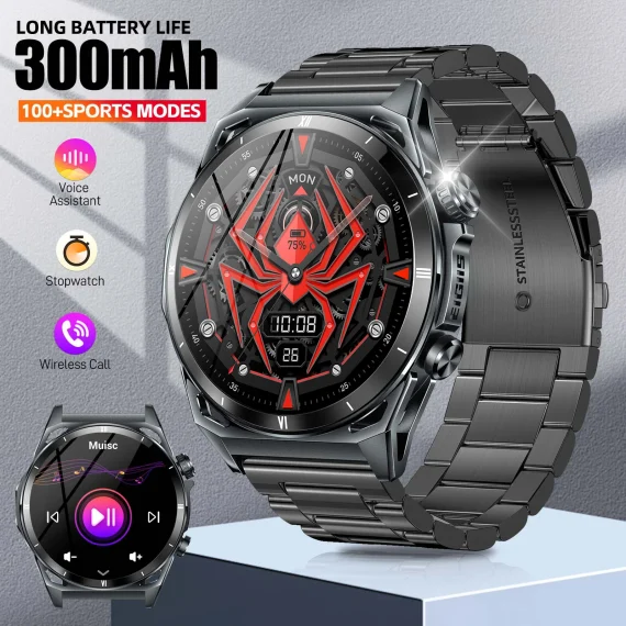 Smart Watch Ke6 143 Amoled Display 1 | PricZone