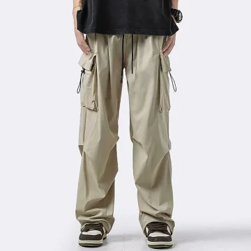 Fashion Cargo Pants with Multiple Pockets 1