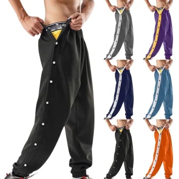 Button Tear-Away Basketball Pants 1