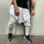 Hip Hop Loose Solid Color Harlan Pants 5 | PricZone