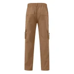 Baggy Cargo Pants with Solid Color Pockets 4 | PricZone