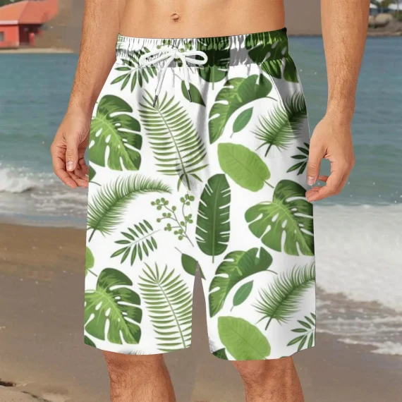 Quick Dry Swim Shorts 5 Inch Mesh Beach Trunks 4 | PricZone