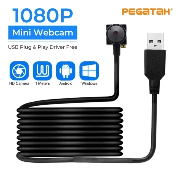 5MP Mini Webcam USB Camera for Laptop Full HD 1080P 1