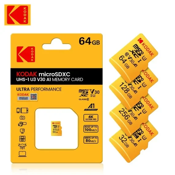 ​Kodak MicroSD Card U3 High Speed for Phone and Camera​ 1 | PricZone