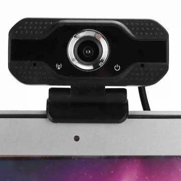 1080P USB Webcam with Microphone for Online Classes 2