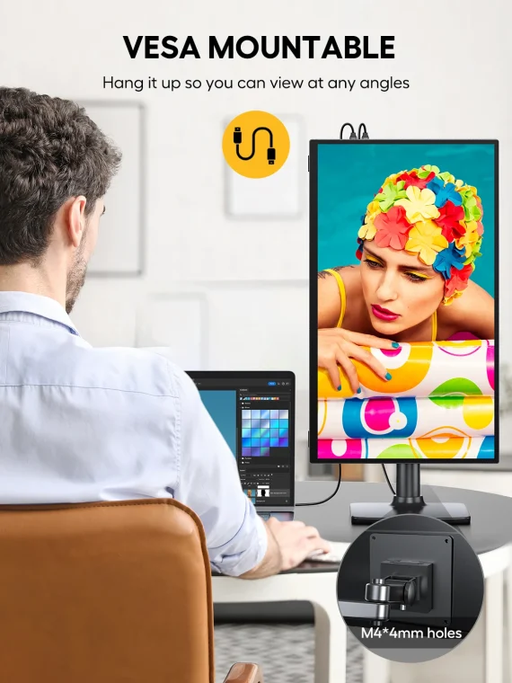 UPERFECT 185 Inch 120Hz Portable Touchscreen Monitor 5 | PricZone