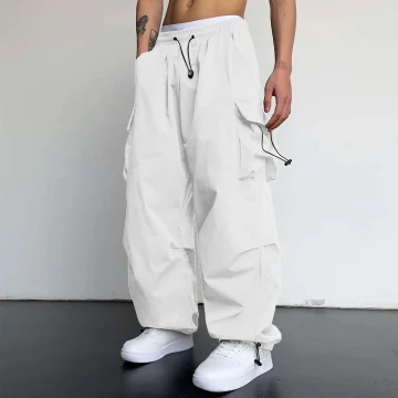 Harajuku Oversized Cargo Pants Men Streetwear 1