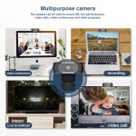 HD Webcam with Mic for Video Calls Streaming 1080P 5 | PricZone