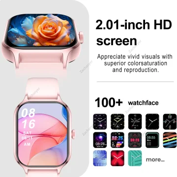 Smart Watch Full Touch Screen with Call & Message Alerts 2