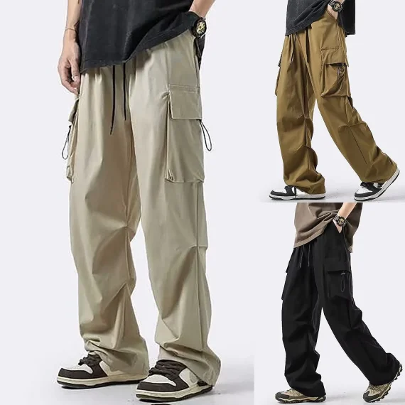 Fashion Cargo Pants with Multiple Pockets 3 | PricZone