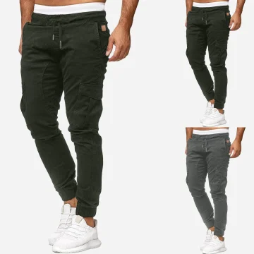 Baggy Cargo Pants for Men Regular Fit 1