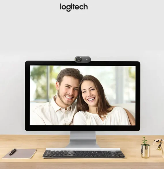 Logitech C310 HD Webcam 720p 5MP for Video Conferencing 2 | PricZone