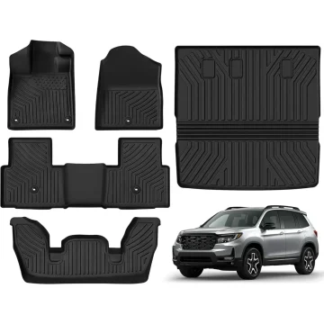 All Weather Floor Mats and Cargo Liner for Honda Pilot 1 | PricZone