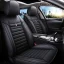 Universal Black Waterproof Leather Car Seat Cushions