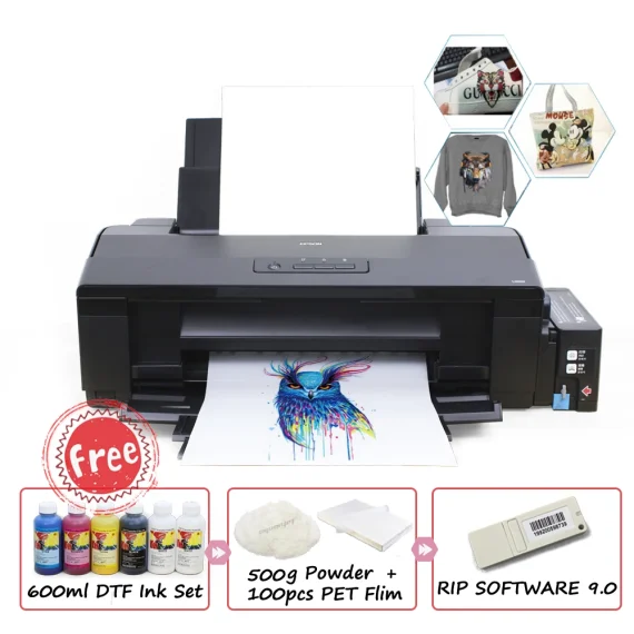 Syoonjet Epson L1800 A3 DTF Printer Combo Set 1 | PricZone