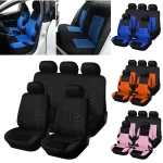 Universal Car Seat Covers Set 2PCS5PCS with Tire Detail 1 | PricZone