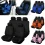 Universal Car Seat Covers Set 2PCS/5PCS with Tire Detail