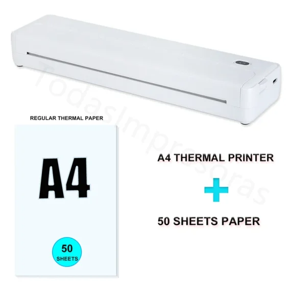 Inkless Thermal A4 Wireless Printer for Home Office 5 | PricZone