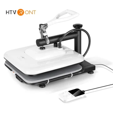 HTVRONT 15-Inch Swing Away Heat Press Machine for T-Shirts 1