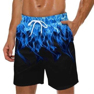 Breathable Surf Swim Shorts with Mesh Lining 1