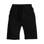 Athletic Swimming Trunks Black Solid Color 5 | PricZone