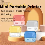 Mini Portable Thermal Printer Wireless Inkless Printing 2 | PricZone