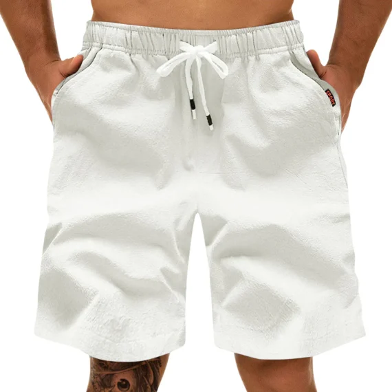 Summer Cotton Cargo Shorts Straight Leg Loose 1 | PricZone