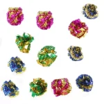 Colorful Crinkle Mylar Balls Cat Toys Fun Play 6 | PricZone