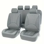 9pcs Universal PU Leather Car Seat Cover Set 1 | PricZone