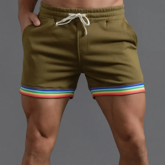 Polyester Rainbow Shorts with Pockets 3 | PricZone