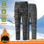 Winter Fleece Cargo Ski Pants Outdoor