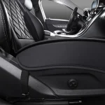 Black Leather Car Seat Covers for Cars SUVs Trucks 5 | PricZone