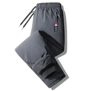 Elastic Waist Waterproof Winter Down Pants 1 | PricZone